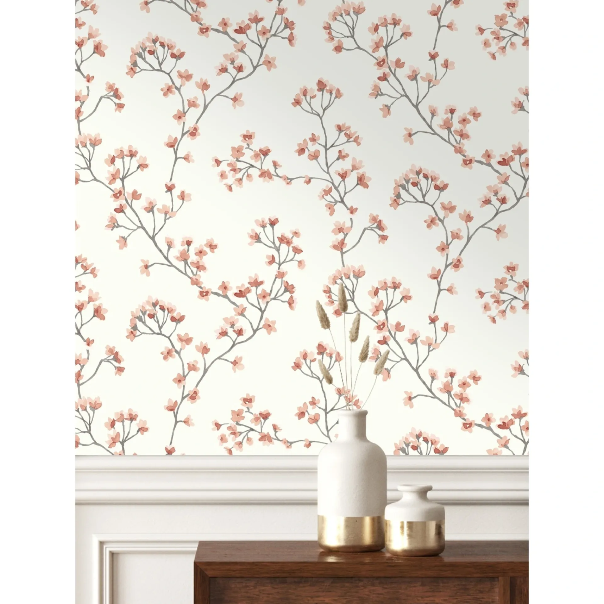 Sale Rasch STUDIO 2027 BLOMSTER TAPET 0,53X10 M