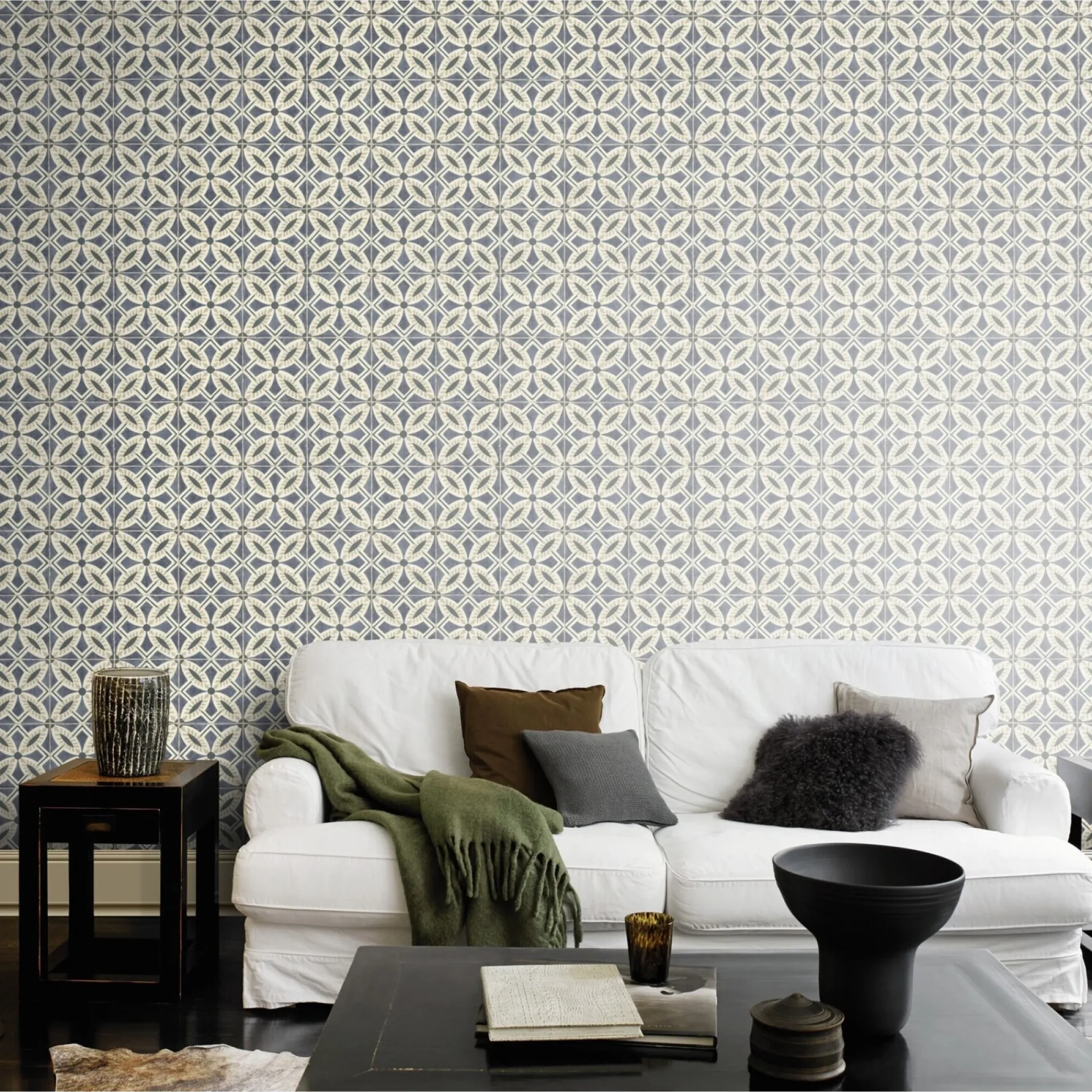 Discount Rasch STUDIO 2027 MØNSTERFLISER TAPET 0,53X10 M