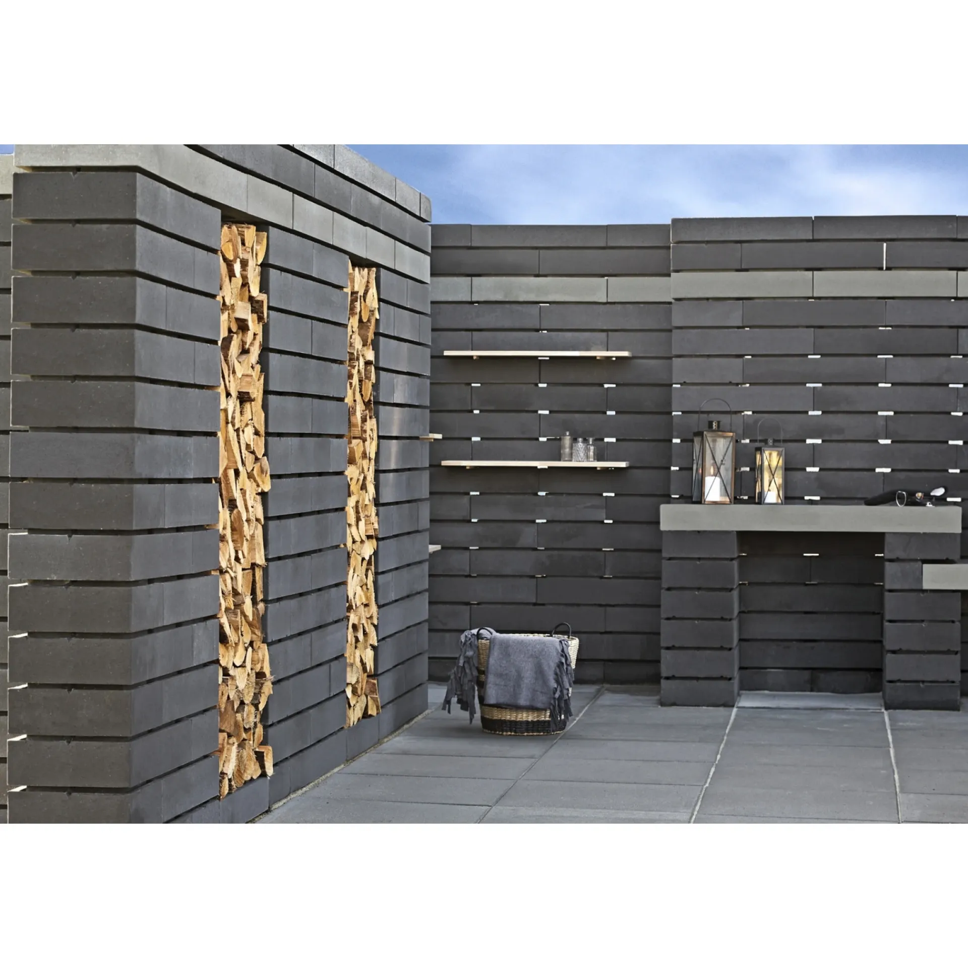 Online RBR NORDIC-WALL NORMALSTEN STØTTEMUR 12 X 30 X 60 CM KOKSGRÅ