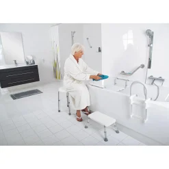 Ridder Assistent HVID BADTABURET