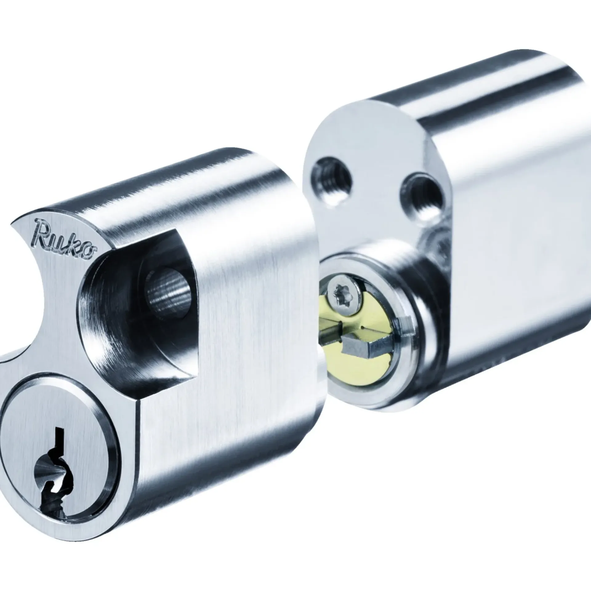 Hot Ruko SERIE 600RB RB2602 CYLINDER DOBBELTCYLINDER GRÅ 1 SÆT