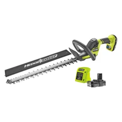 New Ryobi HÆKKEKLIPPER 50 CM MED BATTERI OG LADER