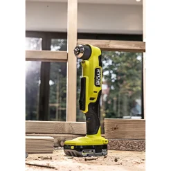 Discount Ryobi ONE+ RAD18C-0 VINKEL BORE/SKRUEMASKINE AKKU UDEN BATTERI OG LADER