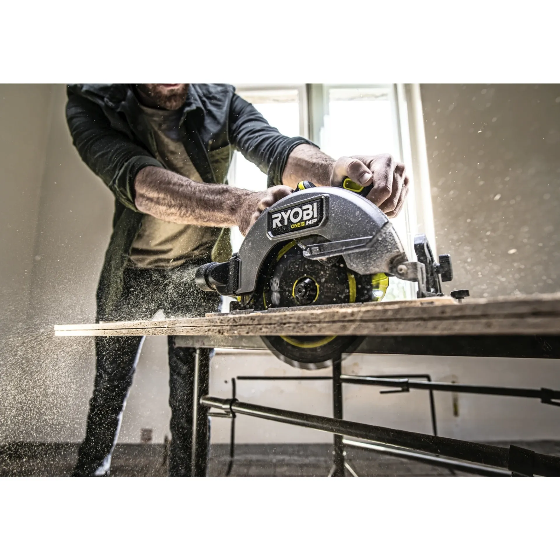 Hot Ryobi ONE+ RCS18X-0 RUNDSAV AKKU 18V UDEN BATTERI OG LADER