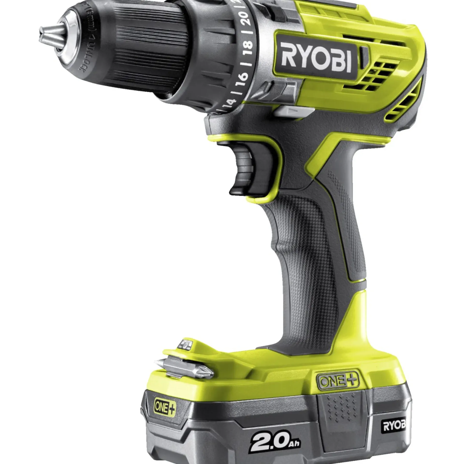 Sale Ryobi ONE+ R18DD3-120S BORE-/SKRUEMASKINE AKKU MED BATTERI OG LADER