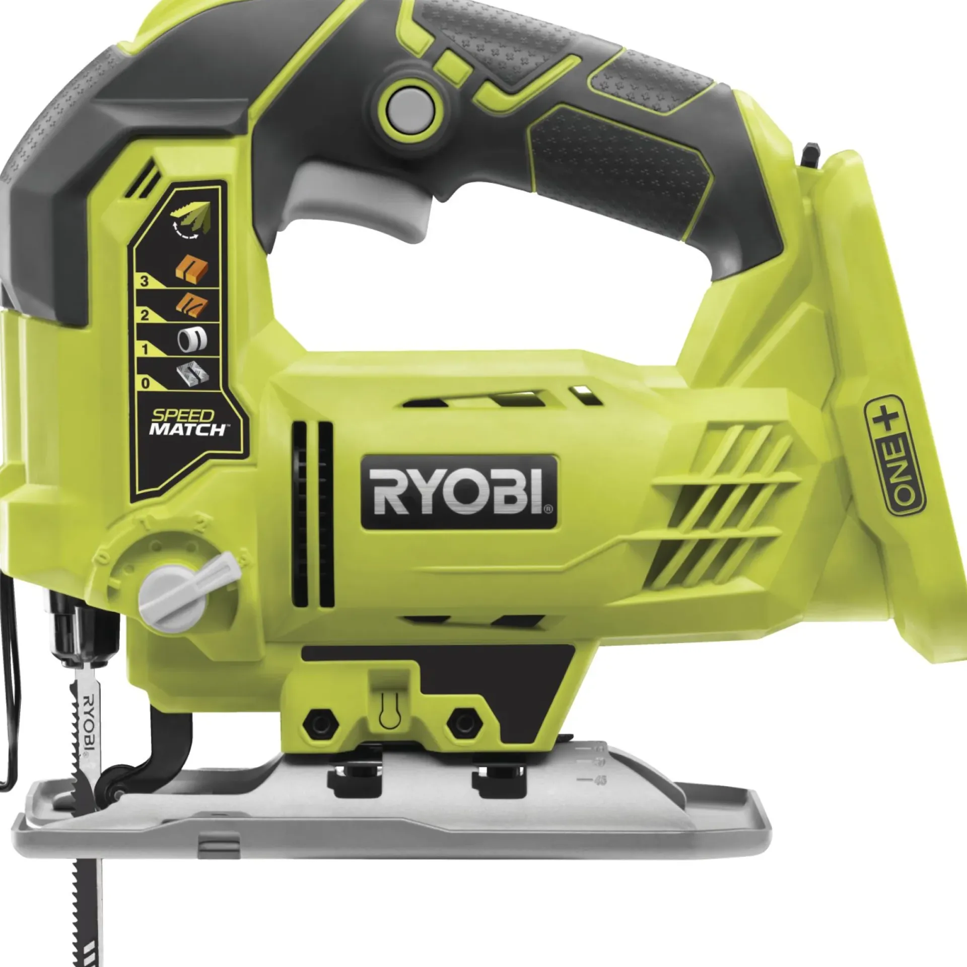 Online Ryobi ONE+ R18JS-0 STIKSAV AKKU 18V UDEN BATTERI OG LADER