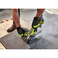 Hot Ryobi RAG18X125-0 VINKELSLIBER AKKU 18V UDEN BATTERI OG LADER