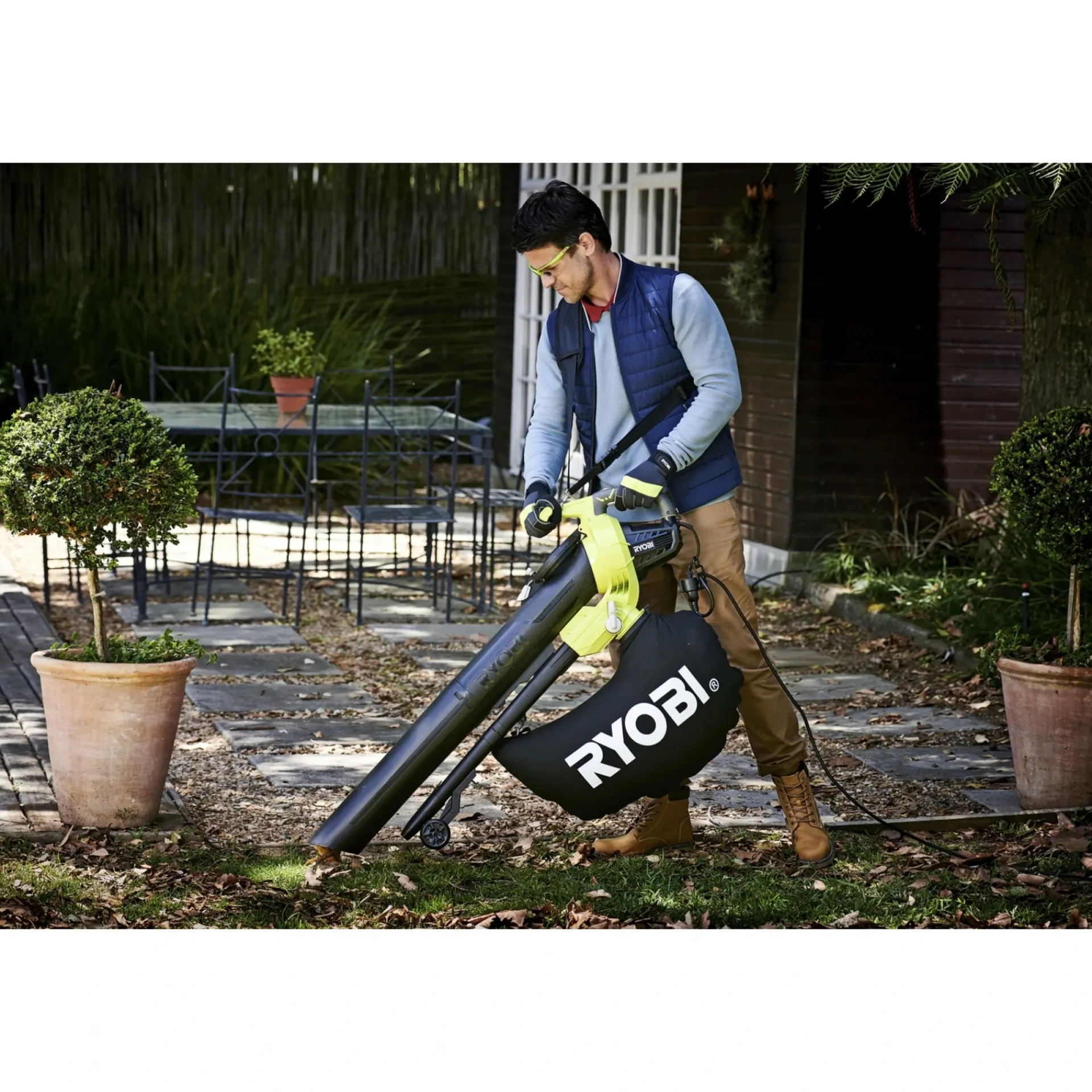 Outlet Ryobi RBV3000CESV LØVSUGER 3000 W