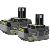 Sale Ryobi RB1840X2 BATTERIER 18V 4 AH 2 STK/PAK