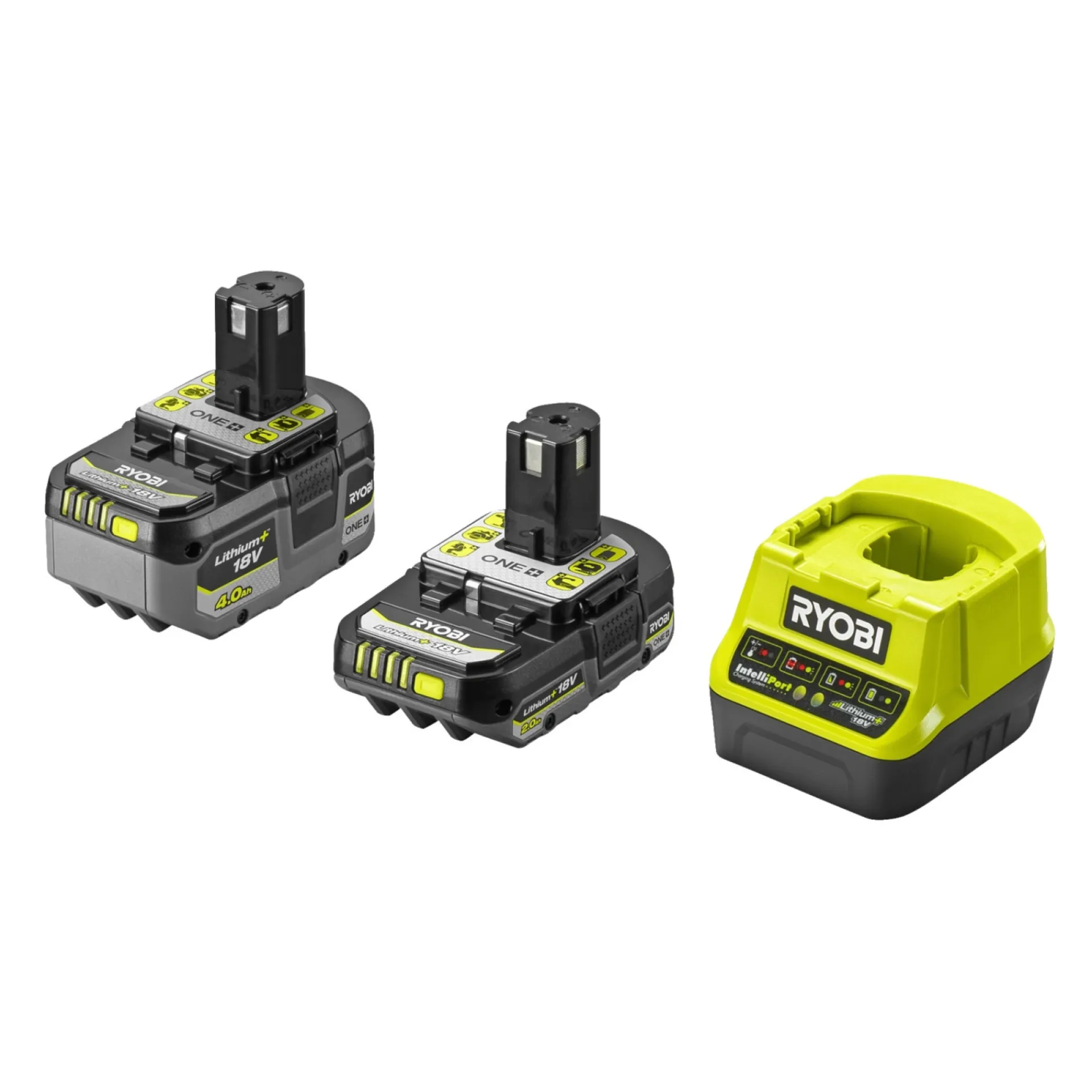 Outlet Ryobi RC18120-242X BATTERISÆT 18V 2,0 / 4,0 AH