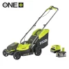 Ryobi RLM18X33B50 PLÆNEKLIPPER AKKU 18V MED BATTERI OG LADER