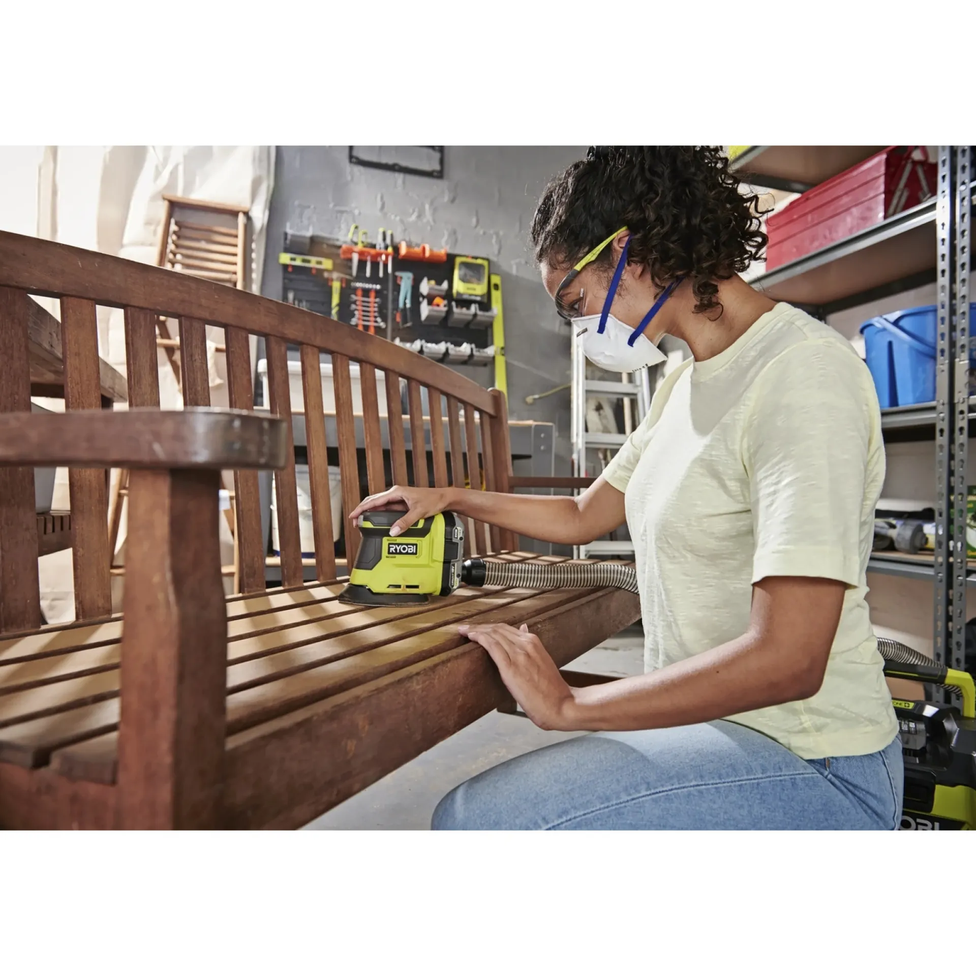 Clearance Ryobi RPS18-0 DELTASLIBER AKKU