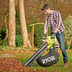 Online Ryobi RY18BVXA-0 LØVBLÆSER 18V UDEN BATTERI OG LADER