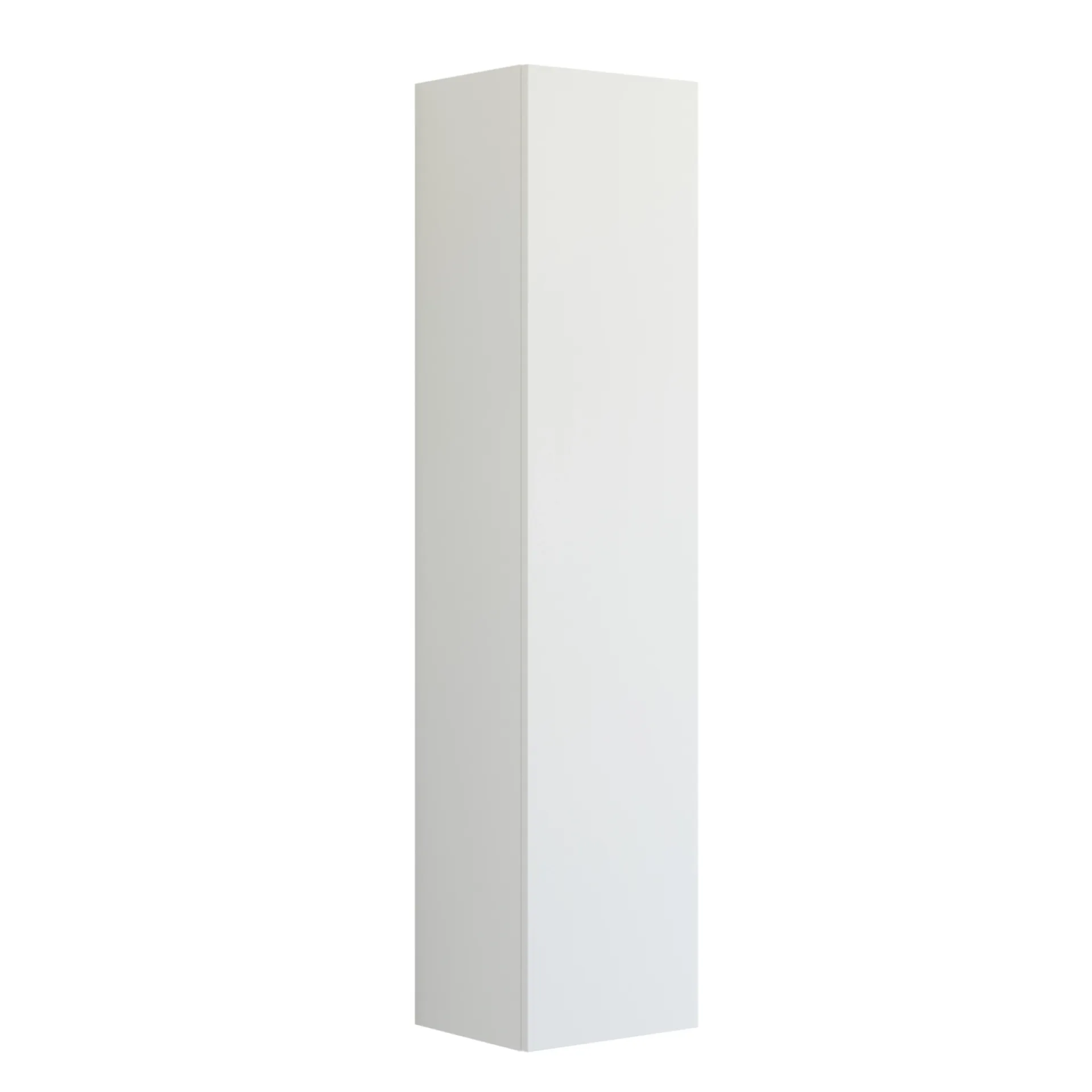 Outlet Scanbad DELTA HØJSKAB VENSTREHÆNGSLET HVID MAT 40 X 176 CM