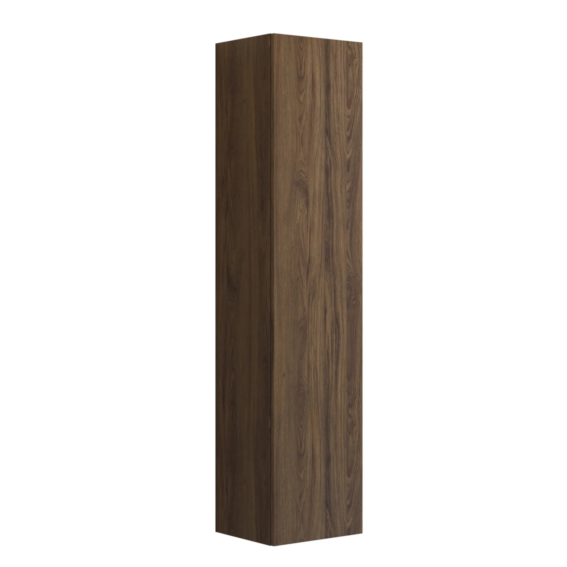Outlet Scanbad DELTA HØJSKAB VENSTREHÆNGSLET BRUN EG 40 X 176 CM