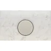 Outlet Scanbad DELTA RAMMESPEJL MED LYSSTYRING Ø75 CM SORT