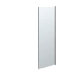 Hot Scanbad FLEXI MAT ALU PROFIL, 1 STK. FAST BRUSEVÆG KLAR GLAS 69 CM