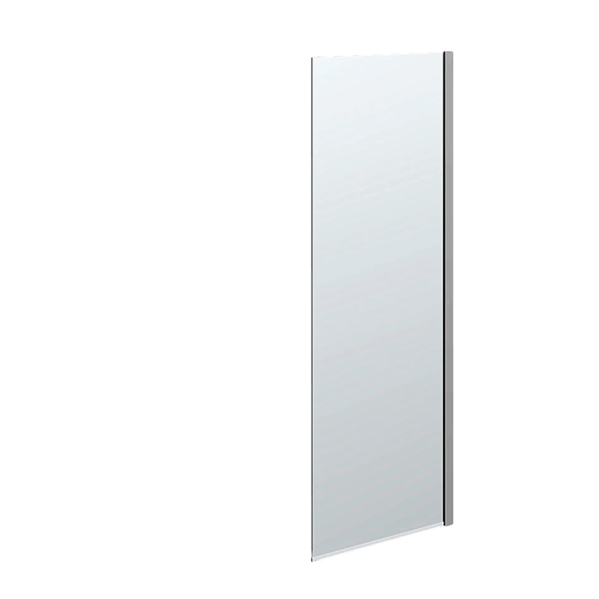 Hot Scanbad FLEXI MAT ALU PROFIL, 1 STK. FAST BRUSEVÆG KLAR GLAS 69 CM