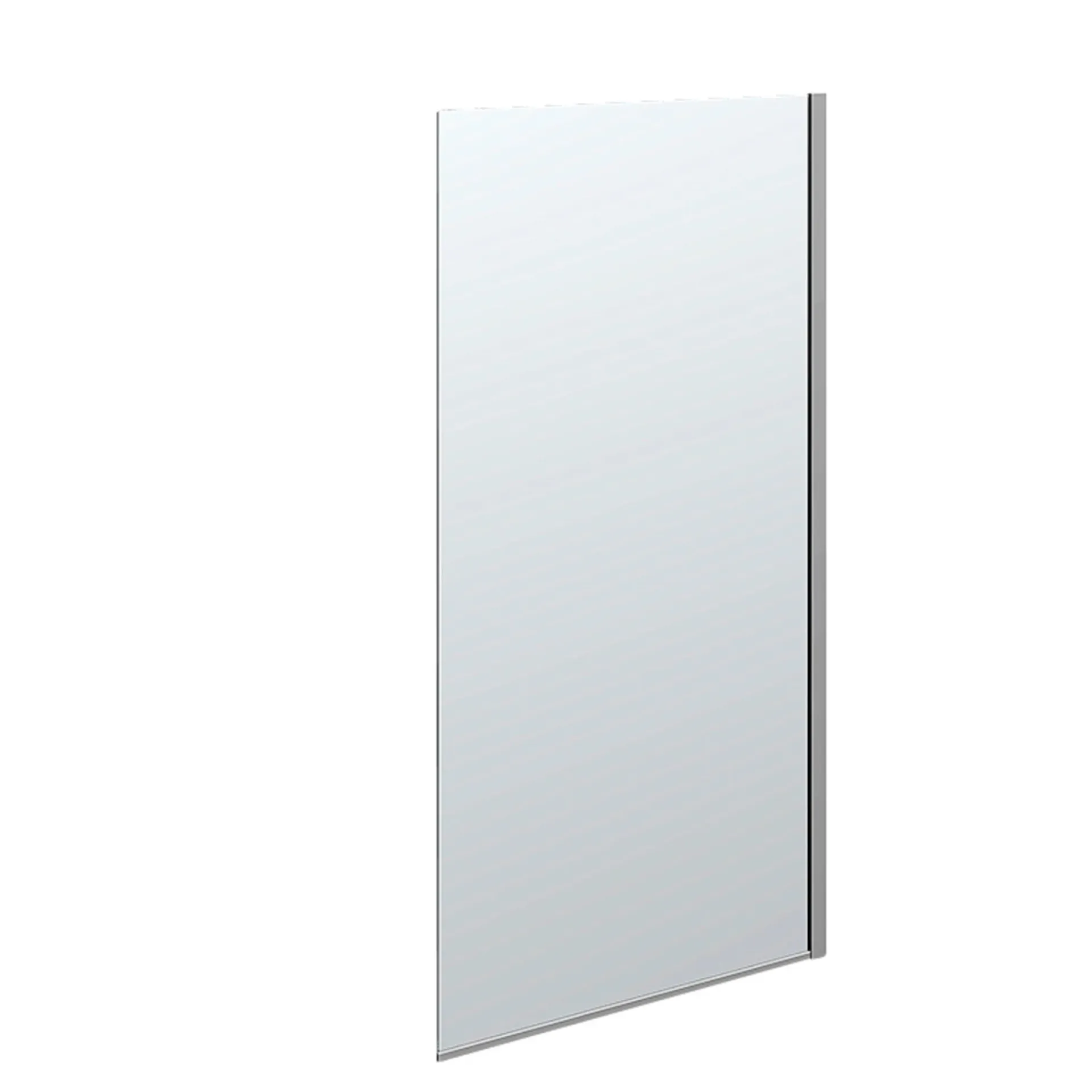 Outlet Scanbad FLEXI MAT ALU PROFIL, 1 STK. FAST BRUSEVÆG KLAR GLAS 99 CM