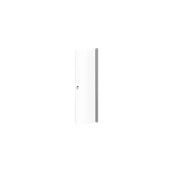 Clearance Scanbad FLEXI MAT ALU PROFIL, 1 STK. BRUSEDØR 64 CM KLART GLAS