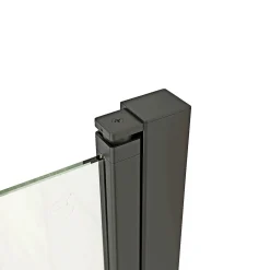 New Scanbad FLEXI SORT PROFIL, 1 STK. FOLDEDØR KLAR GLAS 69 CM