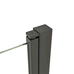 Hot Scanbad FLEXI SORT PROFIL, 1 STK. FOLDEDØR KLAR GLAS 99 CM