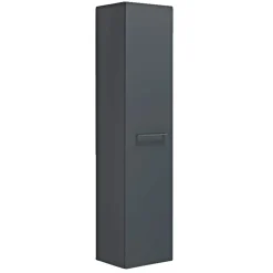 Best Scanbad MULTO HØJSKAB HØJREHÆNGSLET GRÅ MAT 40 X 175 CM