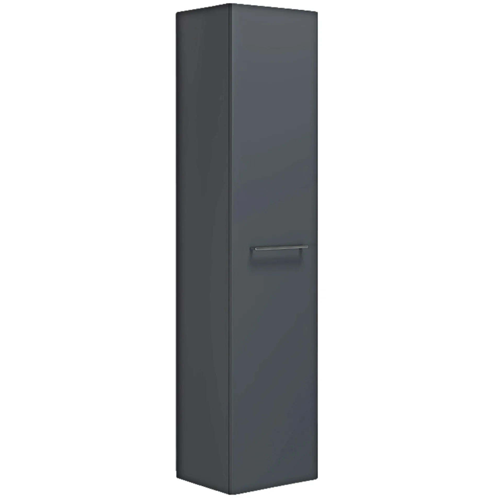 Outlet Scanbad MULTO HØJSKAB VENSTREHÆNGSLET GRÅ MAT 40 X 175 CM