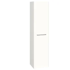 Best Scanbad MULTO HØJSKAB VENSTREHÆNGSLET HVID HØJGLANS 40 X 175 CM