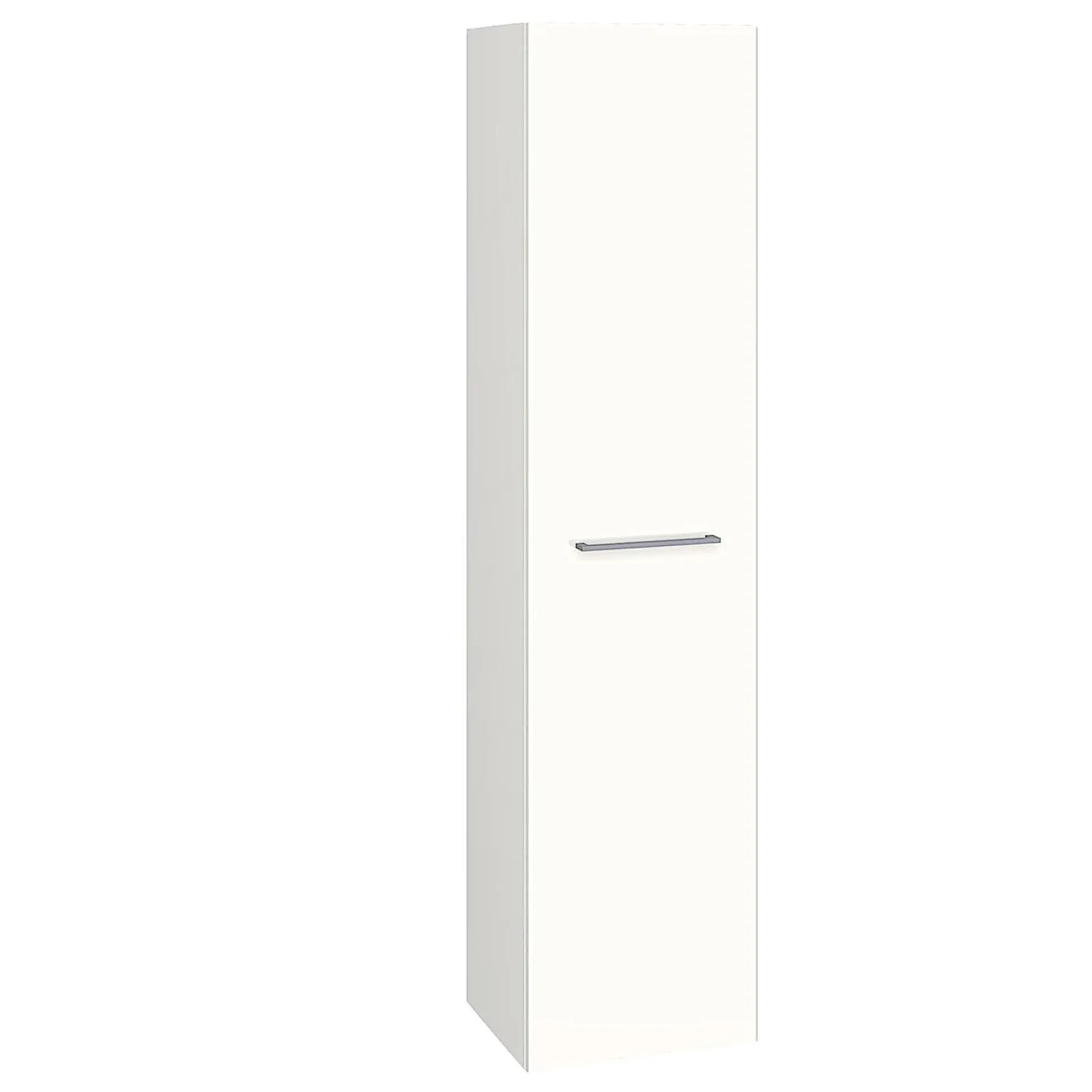 Best Scanbad MULTO HØJSKAB VENSTREHÆNGSLET HVID HØJGLANS 40 X 175 CM