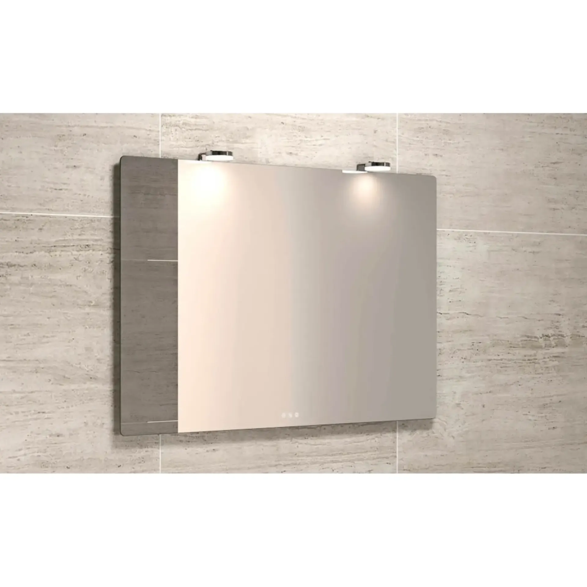 New Scanbad MULTO SPEJL M/ LYS MED LYSSTYRING 120 X 80 CM