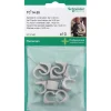 Sale Schneider Electric THORSMAN RUND Ø14-20 MM GRÅ 10 STK LEDNINGCLIPS