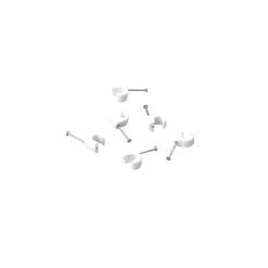 New Schneider Electric THORSMAN RUND Ø5-7 HVID 100 STK LEDNINGCLIPS