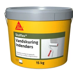 Hot Sika SKALFLEX VANDSKURING INDENDØRS VANDSKURINGSMØRTEL 15 KG HVID