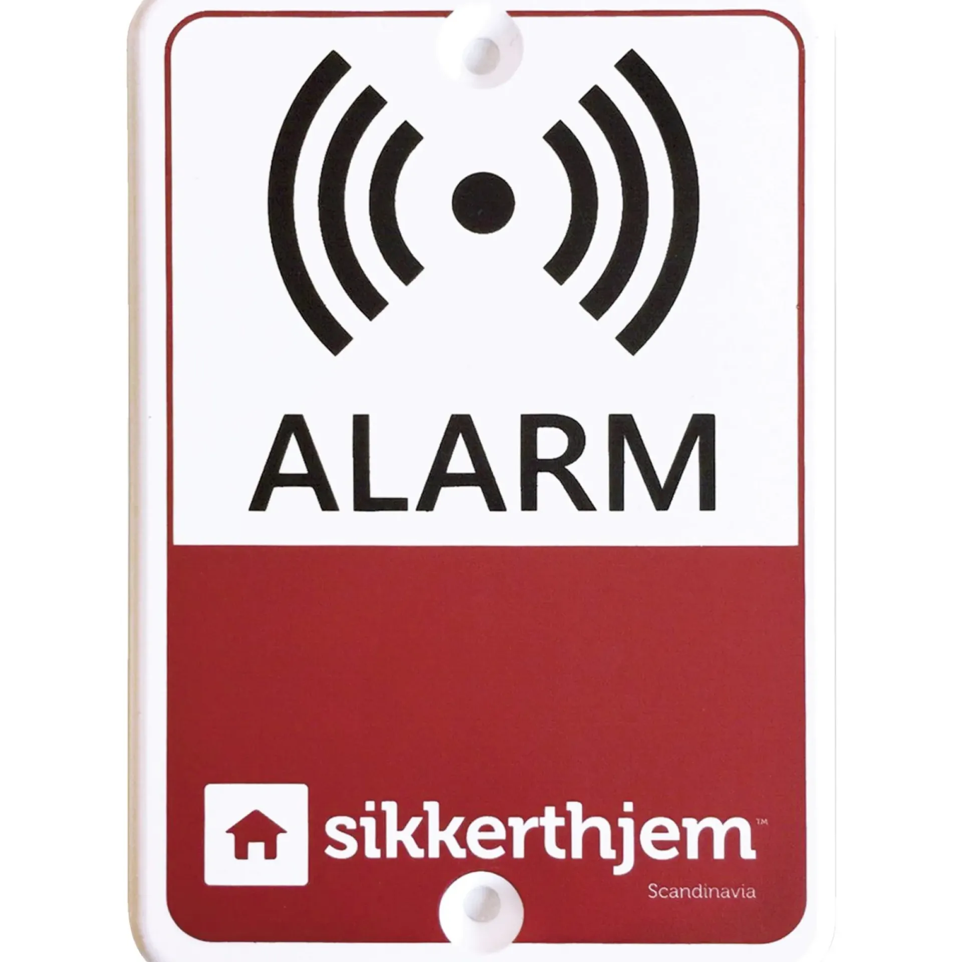 New SikkertHjem SKILT