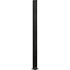 Outlet Skagen SYSTEMHEGN STOLPE SORT ALUMINIUM 5 X 125 X 5 CM