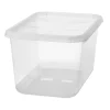 Hot SmartStore BASIC OPBEVARINGSKASSE M. LÅG TRANSPARENT 44 L