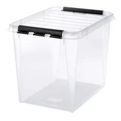 Best SmartStore CLASSIC 50 OPBEVARINGSKASSE M. LÅG TRANSPARENT 52 L
