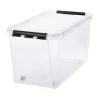 Online SmartStore CLASSIC 70 OPBEVARINGSKASSE M LÅG OG HJUL TRANSPARENT 70 L