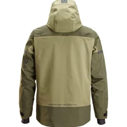 Discount Snickers Workwear 1112 VINTERJAKKE STR. XXL KHAKI