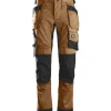 Outlet Snickers Workwear ALLROUNDWORK 6241 ARBEJDSBUKS 48 BRUN/SORT