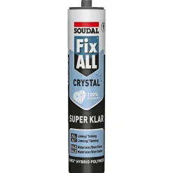 Sale Soudal FIX ALL CRYSTAL MULTIFUGE 290 ML TRANSPARENT