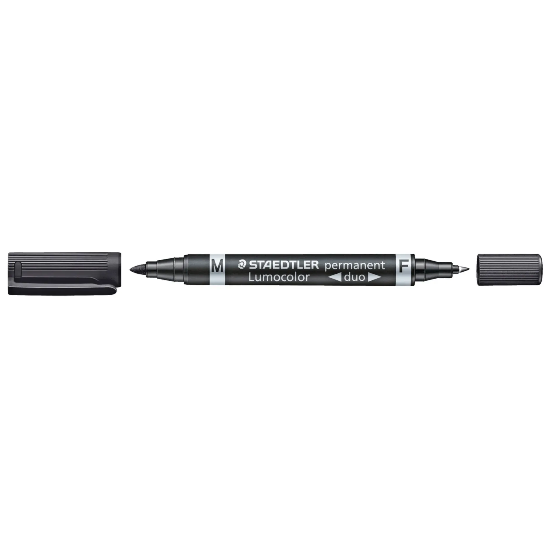 Hot Staedtler 348 DUO, FIN/MELLEM TUSCH SORT