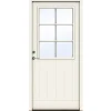 Outlet Swedoor ADVANCE-LINE CLASSIC BRAHMS ECO FACADEDØR 77 X 948 X 2115 MM V HVID