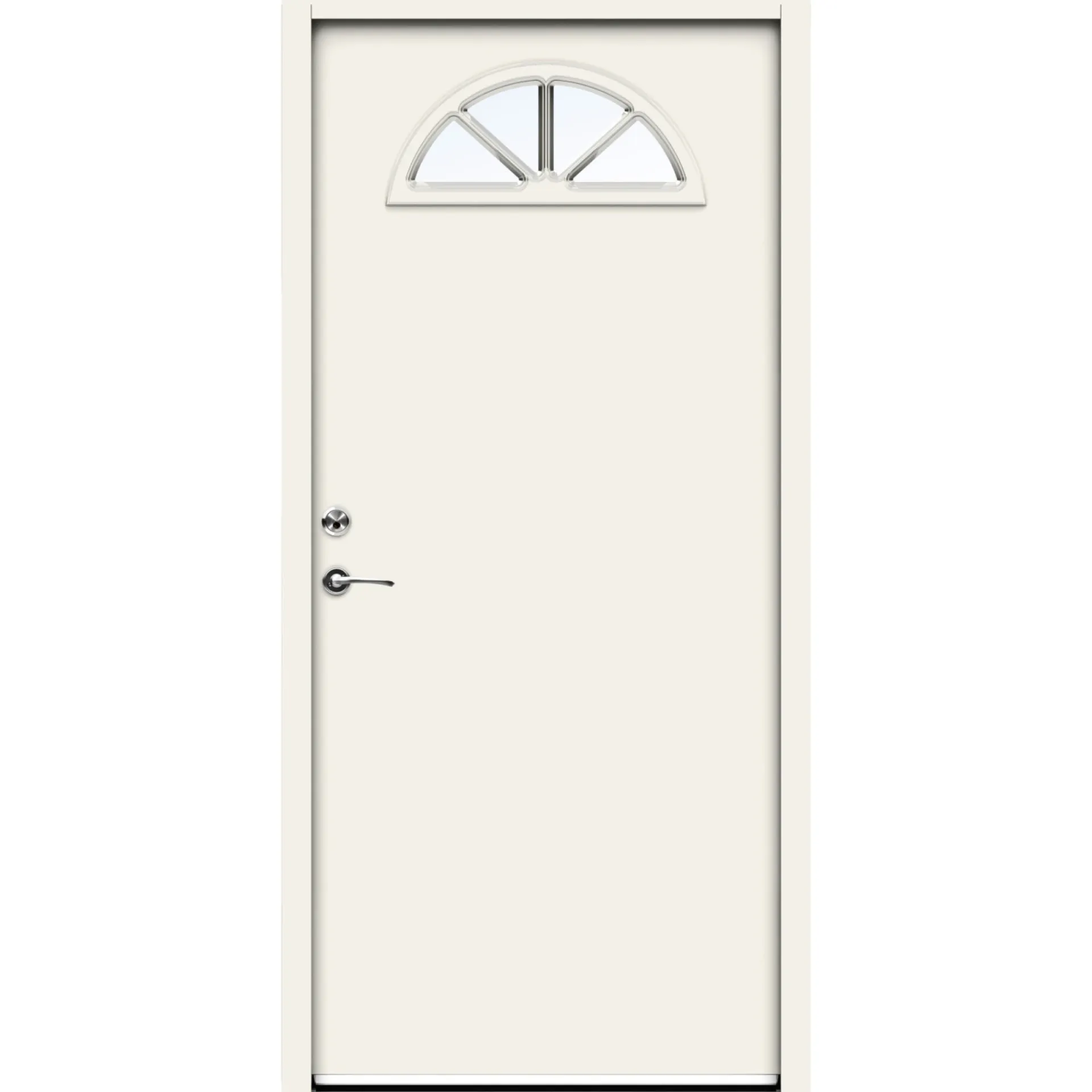 Outlet Swedoor ADVANCE-LINE CLASSIC BERLIOZ ECO FACADEDØR 77 X 948 X 2115 MM V HVID