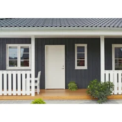 Hot Swedoor CLEVER-LINE P-100 FACADEDØR 60 X 948 X 2115 MM H HVID