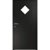 New Swedoor CLEVER-LINE P-900 FACADEDØR 60 X 948 X 2115 MM H SORT