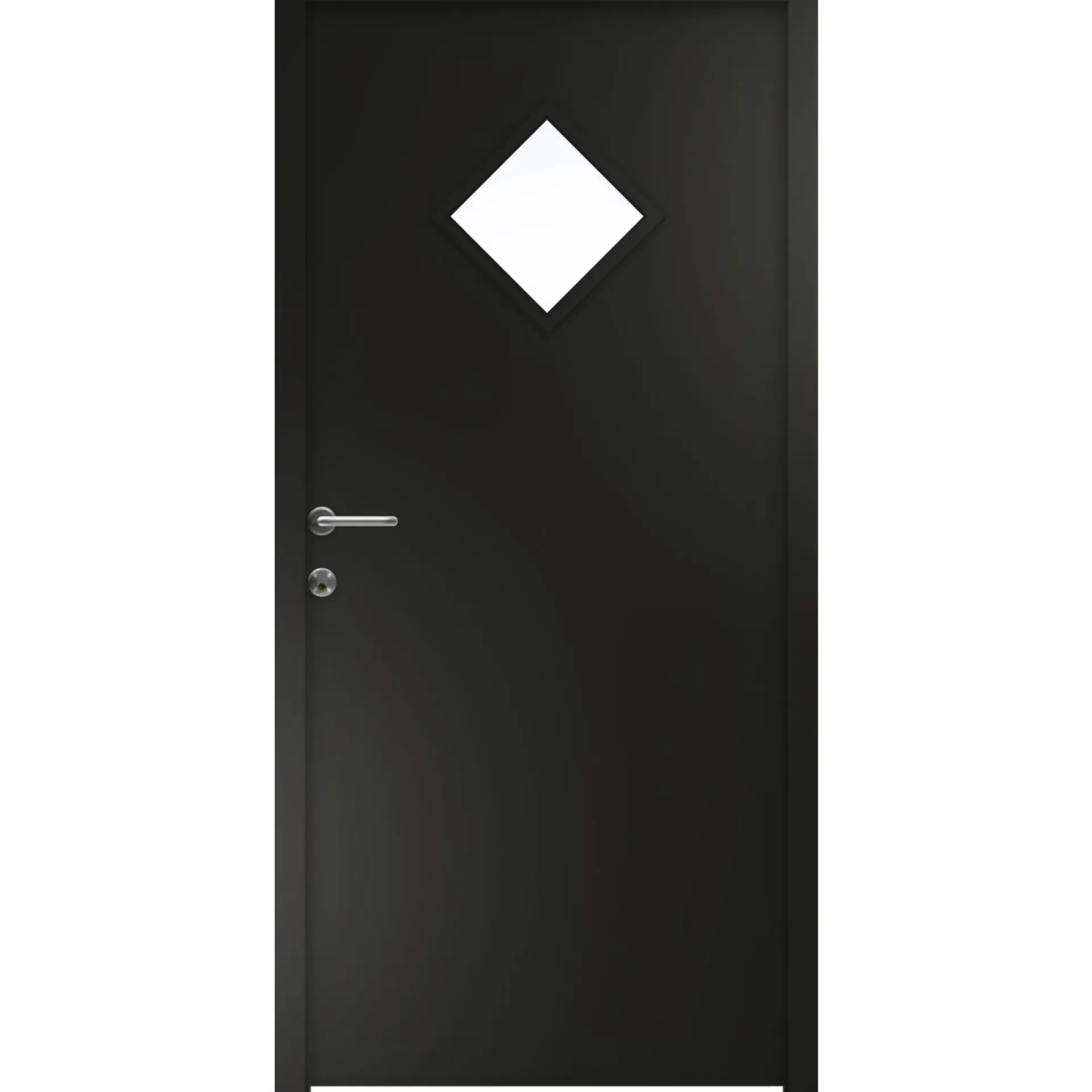 New Swedoor CLEVER-LINE P-900 FACADEDØR 60 X 948 X 2115 MM H SORT