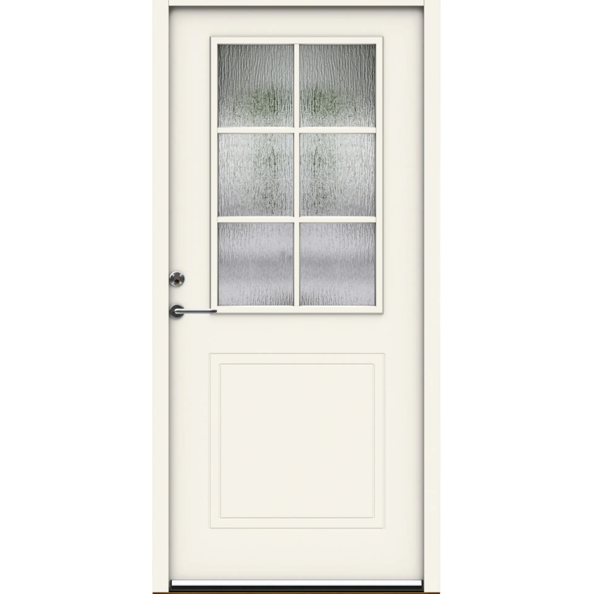 Hot Swedoor CLEVER-LINE P-400 FACADEDØR 59 X 948 X 2115 MM H HVID