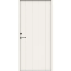 New Swedoor CLEVER-LINE P-100 3-PUNKTSLÅS FACADEDØR 59 X 948 X 2115 MM H HVID